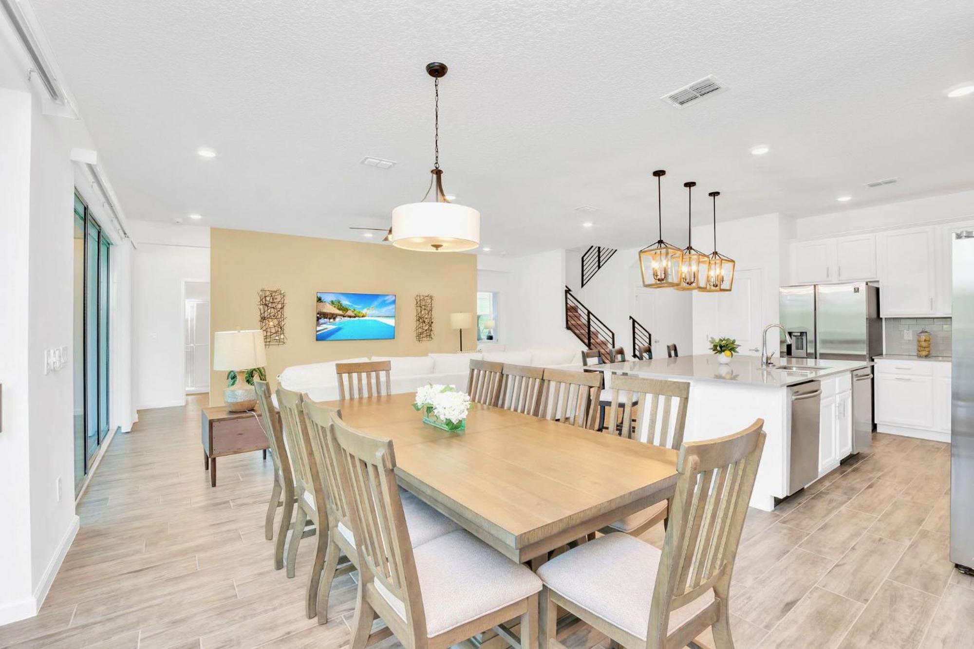 Stunning 9Br Home - Family Resort With Private Pool, Hot Tub, Games Room And Bbq! Kissimmee Buitenkant foto
